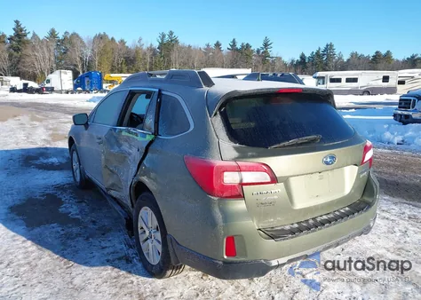 2017 Subaru Outback 2.5I Premium from USA, damaged, VIN 4S4BSACC1H3250805